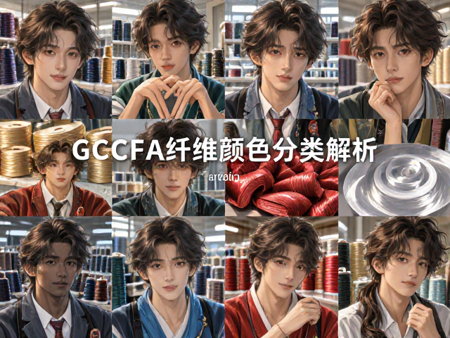 GCCFA纤维颜色分类解析,如何选不易打结的优质面料?