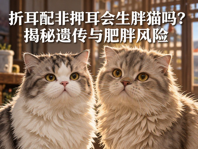 折耳配非折耳会生胖猫吗?揭秘遗传与肥胖风险