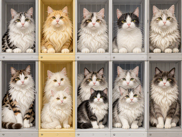 猫舍颜色分类与独立空间标准,品种注册要求全解析
