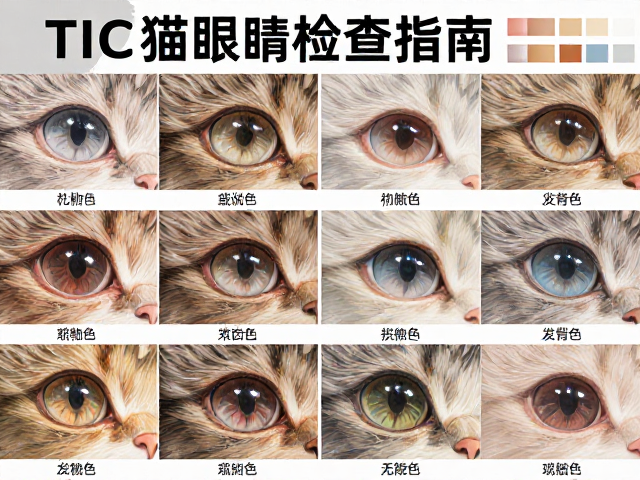 TICA猫眼睛检查指南,颜色分类与健康自查全解析