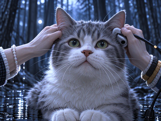 猫咪夜行性狂躁？耳部清洁误区与颜色分类护理指南