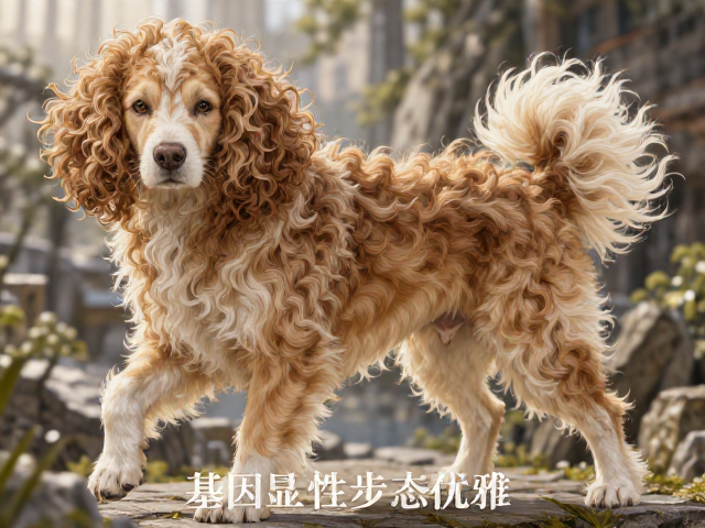 卷毛基因显性步态优雅?揭秘犬只颜色分类与体态特征