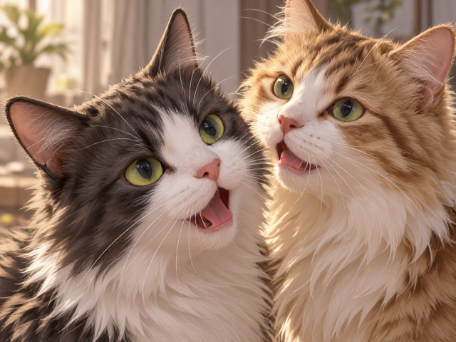 猫咪回应型发声并呼噜?揭秘高温顺性格宠物的那些事儿
