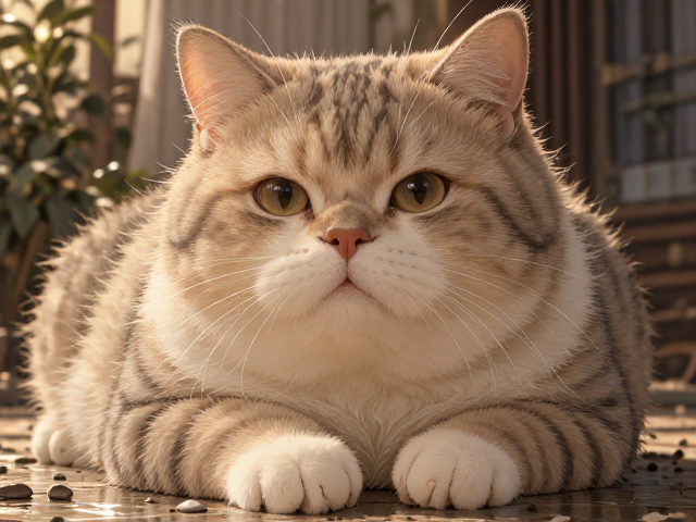 猫咪温顺却体重飙升？揭秘对环境敏感宠物的体重监控与护理