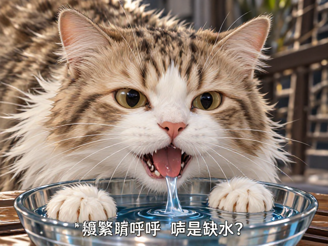 猫咪频繁呼噜声是缺水?温顺爱喝水的健康密码