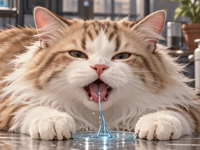 猫咪频繁呼噜声是缺水?温顺爱喝水的健康密码