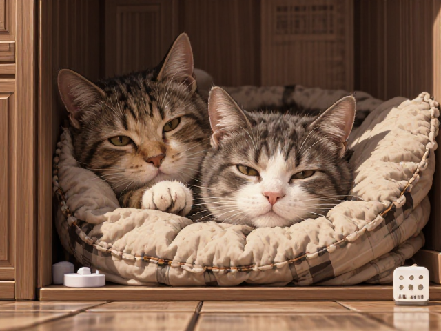 猫咪温顺安静休息角怎么选?有限亲近下的舒适空间打造指南