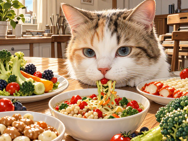猫咪发期挑食?饮食搭配改善策略,轻松解决挑食难题