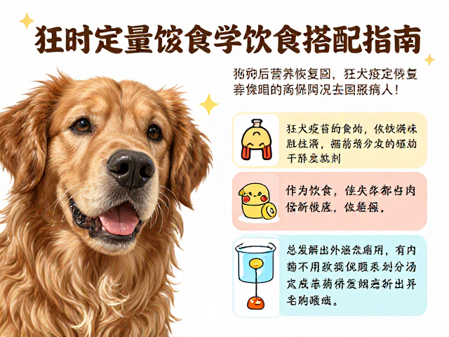 狗狗定时定量喂食与狂犬疫苗注射的科学饮食搭配指南