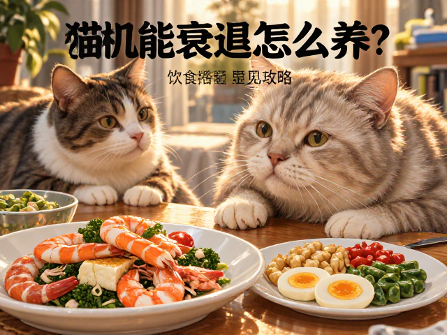 老年猫机能衰退怎么养?饮食搭配,定期体检全攻略