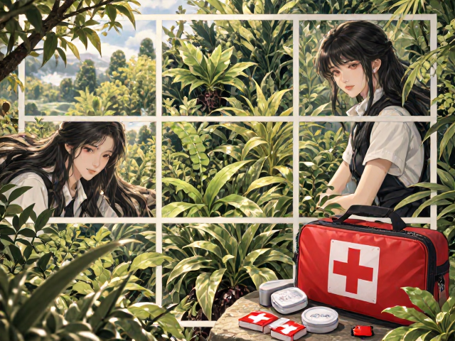 无毒植物搭配与基础急救包配置指南