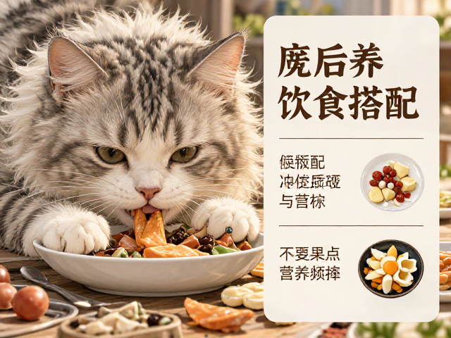 病猫居家护理指南,病后康复饮食搭配与营养方案