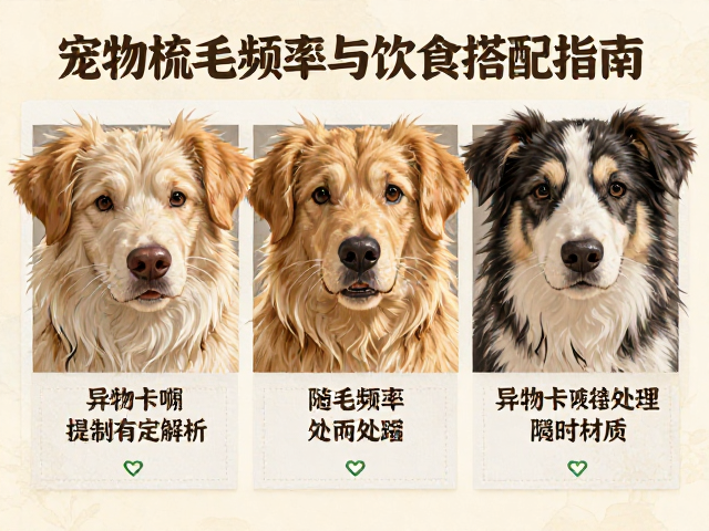 宠物梳毛频率与饮食搭配指南,异物卡喉急救处理全解析