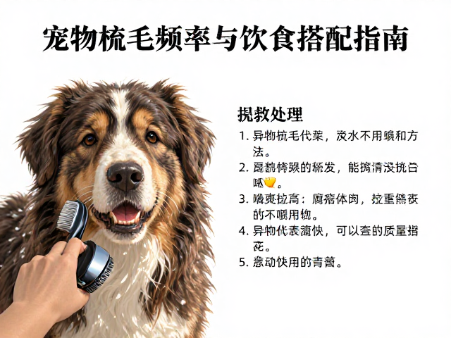 宠物梳毛频率与饮食搭配指南,异物卡喉急救处理全解析