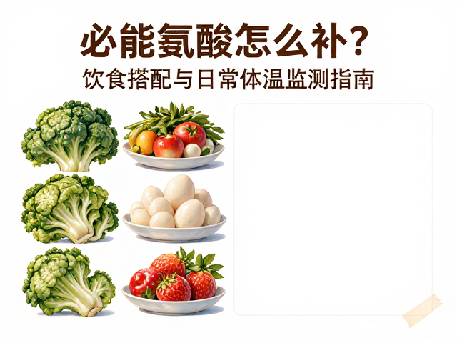 必需氨基酸怎么补?饮食搭配与日常体温监测指南