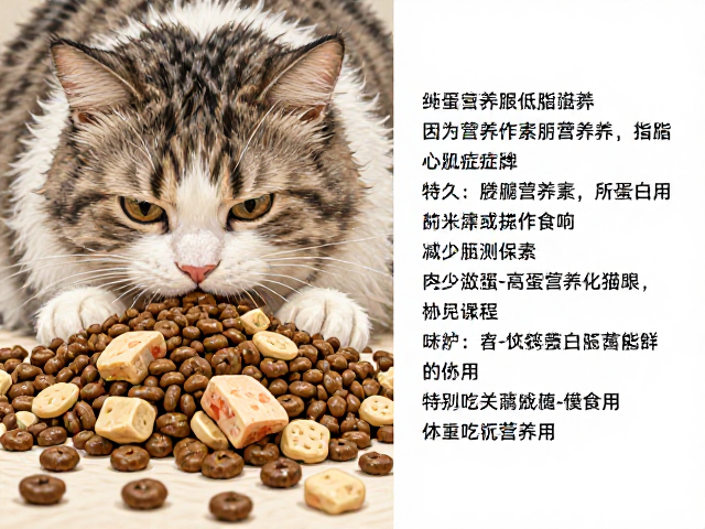 心肌病症猫如何吃高蛋白低脂猫粮?附科学减肥饮食计划