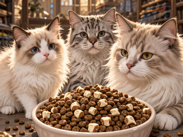 猫无汗腺怕热？幼猫成猫老猫专用粮选法，护心肌更安心