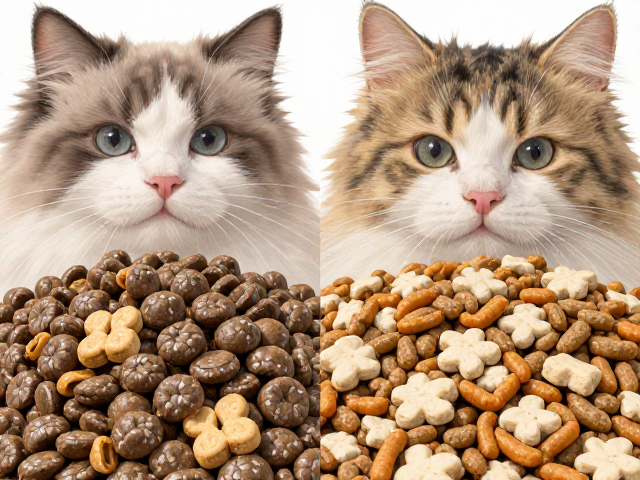 肠胃敏感猫咪湿粮干粮搭配比例，科学喂养缓解心肌病症困扰