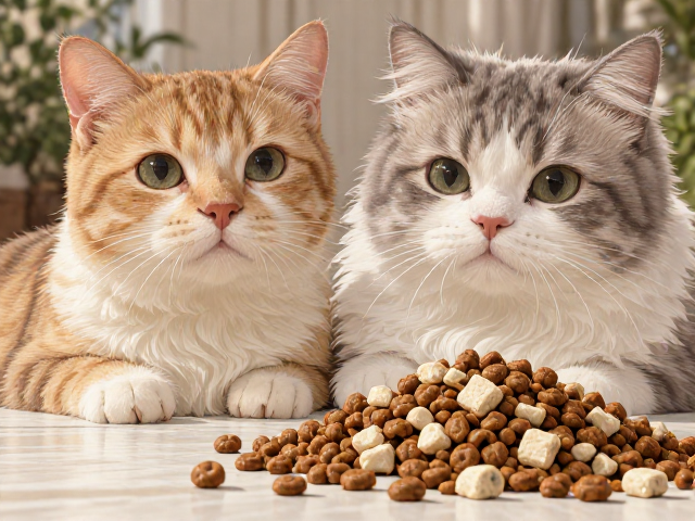 肠胃敏感猫咪湿粮干粮搭配比例,科学喂养缓解心肌病症困扰