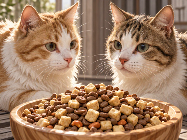 肠胃敏感猫咪湿粮干粮搭配比例,科学喂养缓解心肌病症困扰