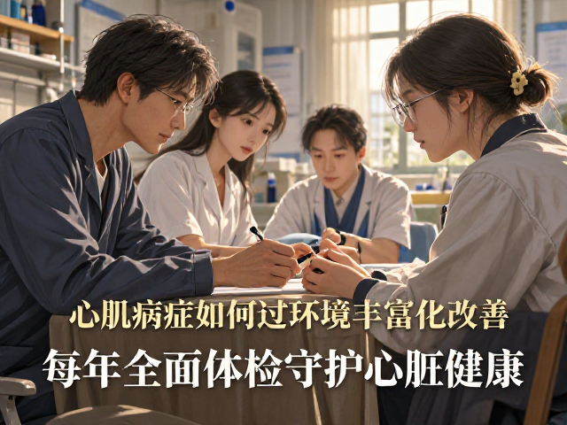 心肌病症如何通过环境丰富化改善?每年全面体检守护心脏健康
