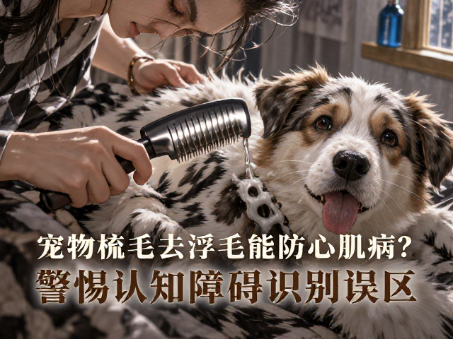 宠物梳毛去浮毛能防心肌病?警惕认知障碍识别误区