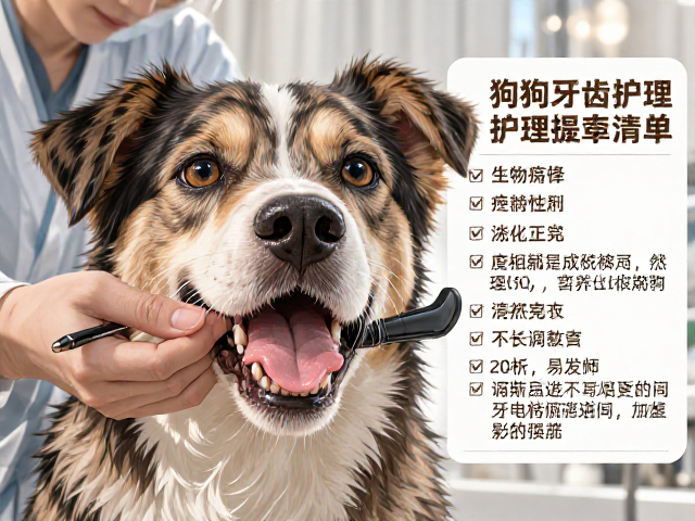 狗狗牙齿护理要点与健康检查清单,快速识别品相细节
