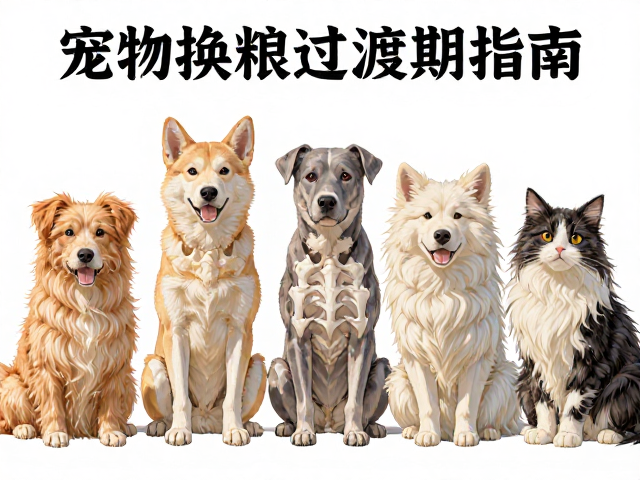 宠物换粮过渡期指南,结合骨骼大小与品相识别科学选粮