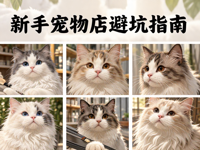 新手宠物店避坑指南,品相识别干货,教你挑健康小猫