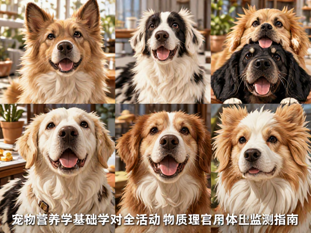 宠物营养学基础,科学配色繁育与体重监测指南