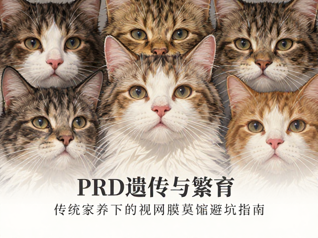 猫PRD遗传与繁育,传统家养下的视网膜萎缩避坑指南