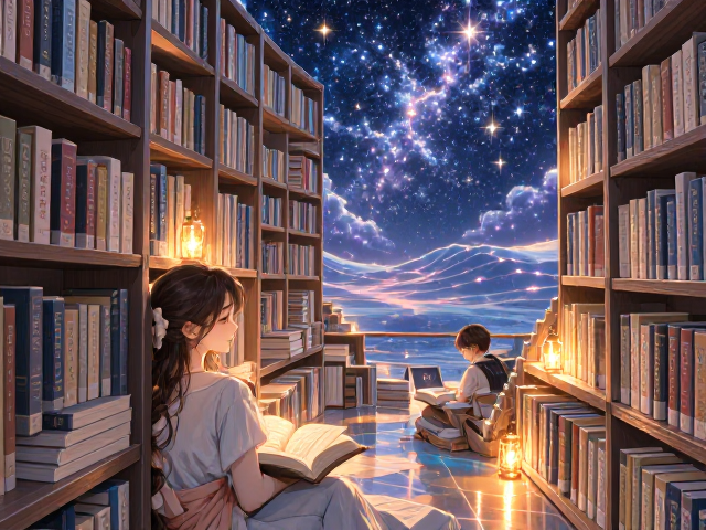 星空宇宙卡通侧边书架联动，打造梦幻阅读角落的SEO灵感
