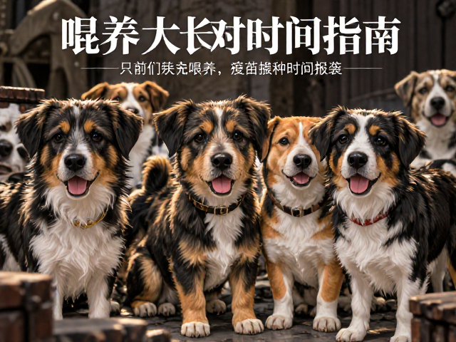 混血犬断奶喂养与疫苗接种时间指南,遗传特征解析