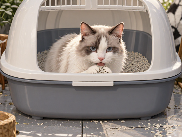 猫断奶期怎么喂?独立空间与猫砂盆选购全攻略
