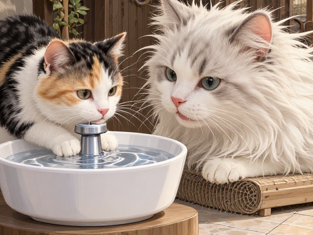 猫断奶期怎么喂？自动饮水器与猫抓板使用全指南