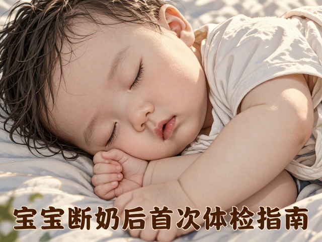 宝宝断奶后首次体检指南,观察睡眠质量,守护健康发育