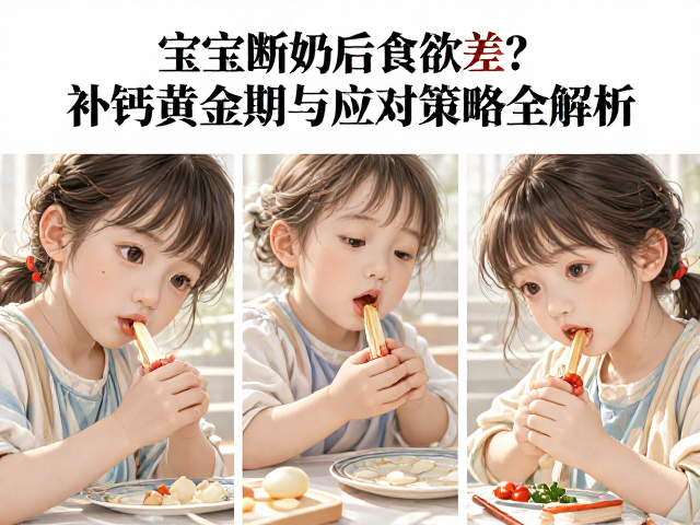 宝宝断奶后食欲差?补钙黄金期与应对策略全解析
