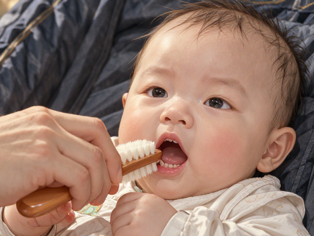宝宝断奶期牙齿发育关键,软毛梳子护理指南