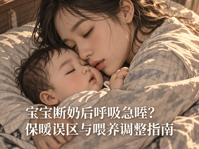 宝宝断奶后呼吸急促?保暖误区与喂养调整指南