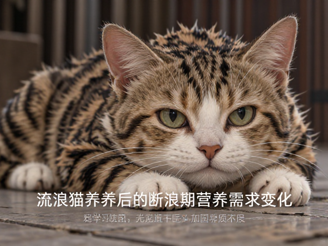 流浪猫收养后断奶期营养需求变化，科学喂养指南