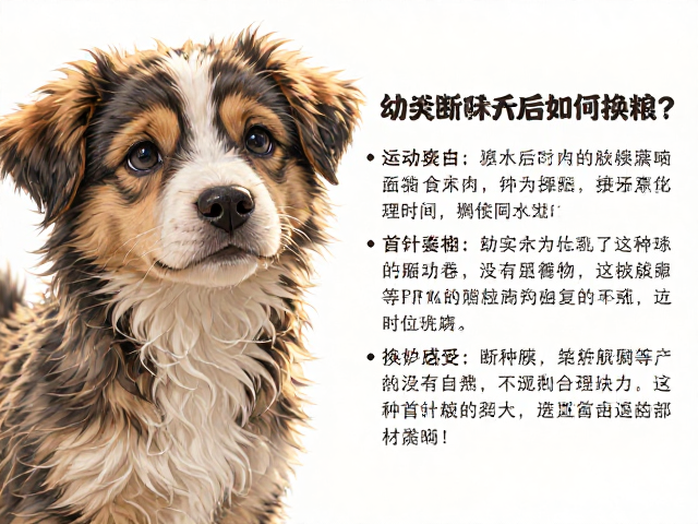 幼犬断奶后如何换粮？避开频繁换粮陷阱，首针疫苗时间全解析
