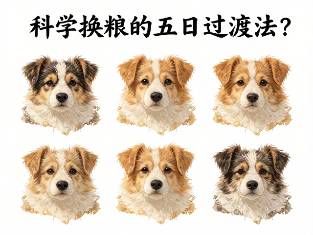 幼犬断奶后如何换粮?避开频繁换粮陷阱,首针疫苗时间全解析