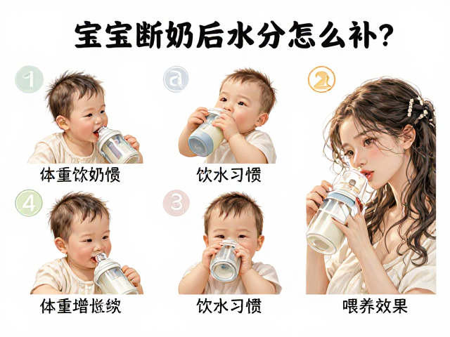 宝宝断奶后水分怎么补?结合体重增长曲线看喂养效果