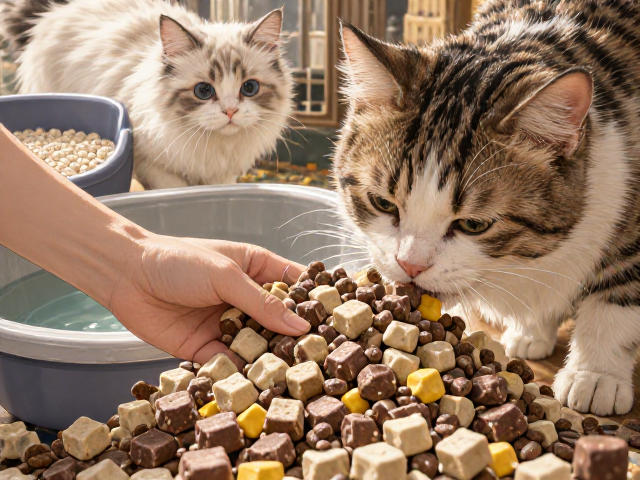 专用猫粮怎么选?冻干零食与开放式猫砂盆搭配指南