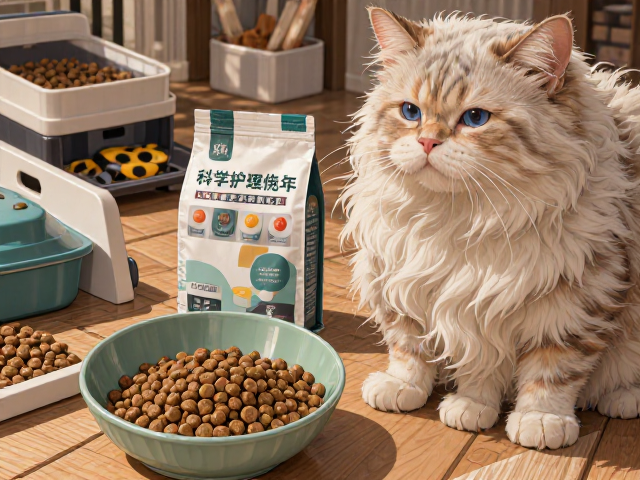 老年猫专用猫粮与收纳用品，科学护理指南，让爱猫安享晚年