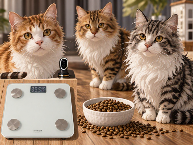 专用猫粮怎么选?搭配宠物体重秤与摄像头,科学养宠更安心