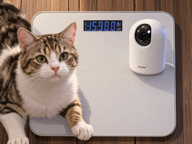 专用猫粮怎么选?搭配宠物体重秤与摄像头,科学养宠更安心