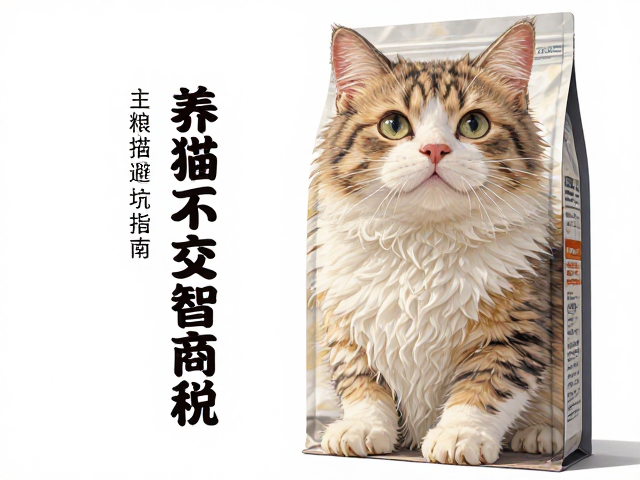 专用猫粮怎么选?主粮搭配猫砂避坑指南,养猫不交智商税