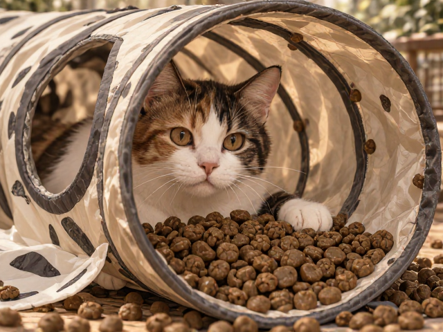 预算200-500元如何挑中端猫粮?附猫隧道选购与搭配建议