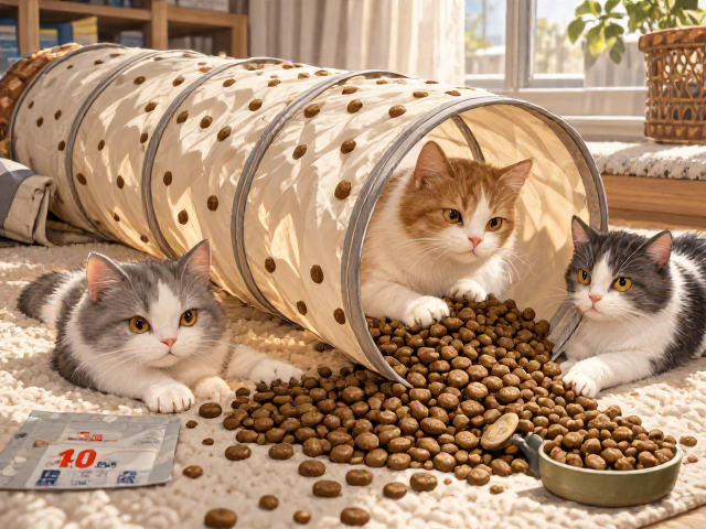 预算200-500元如何挑中端猫粮?附猫隧道选购与搭配建议